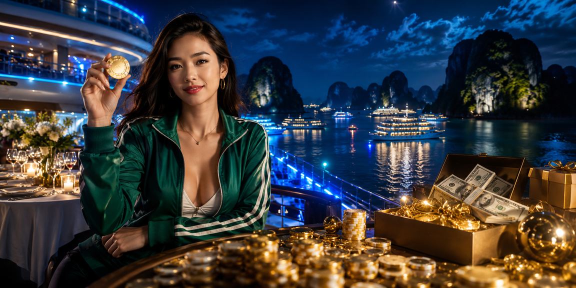 Khách du lịch tại vịnh Hạ Long theo dõi thông tin khuyến mãi casino trên điện thoại