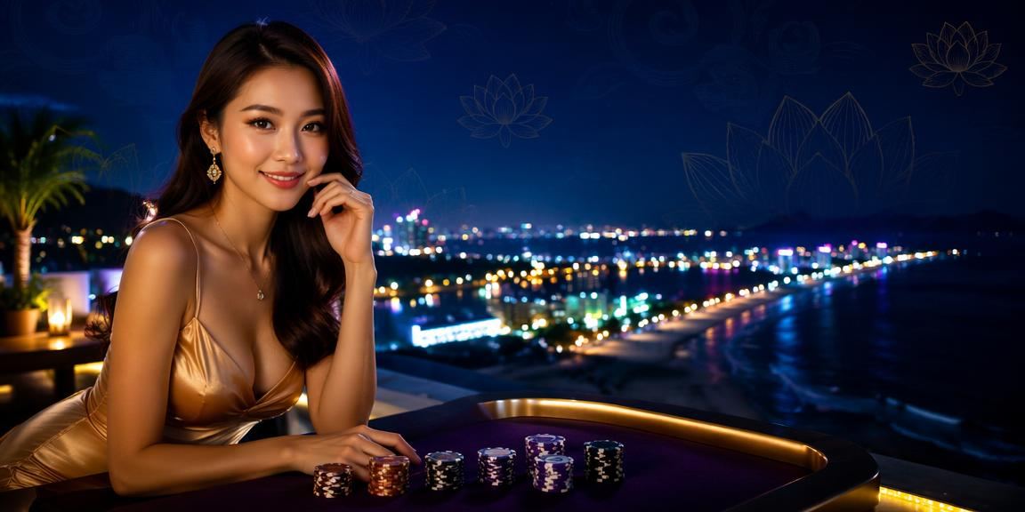 Khách nghỉ dưỡng tại Mũi Né thư giãn xem thông tin tiền thưởng casino trên điện thoại bên bãi biển